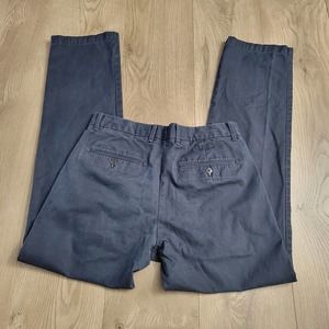 Gap Pants Mens 30X32 Blue Khakis Straight Leg Classiccore Casual Dad Preppy Work